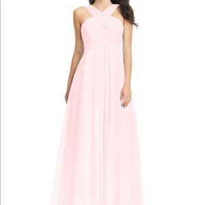 Blushing Pink Azazie dress
